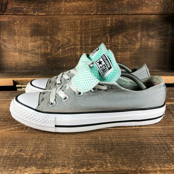 Converse Womens All Star Double Tongue Shoe Size 6 - Picture 4 of 7